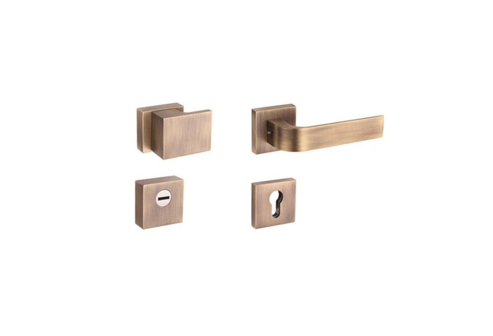 Qual é a diferença entre o puxador de porta interior e exterior?